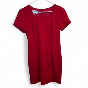 Vintage Red Mini Dress